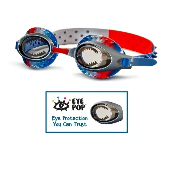 Eye Pop Shark Bite Goggles - Picture 7 of 10